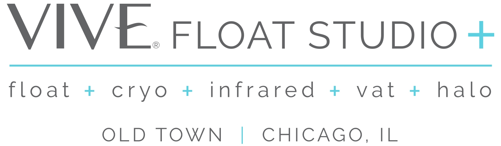 VIVE Float Studio + | Old Town - Logo