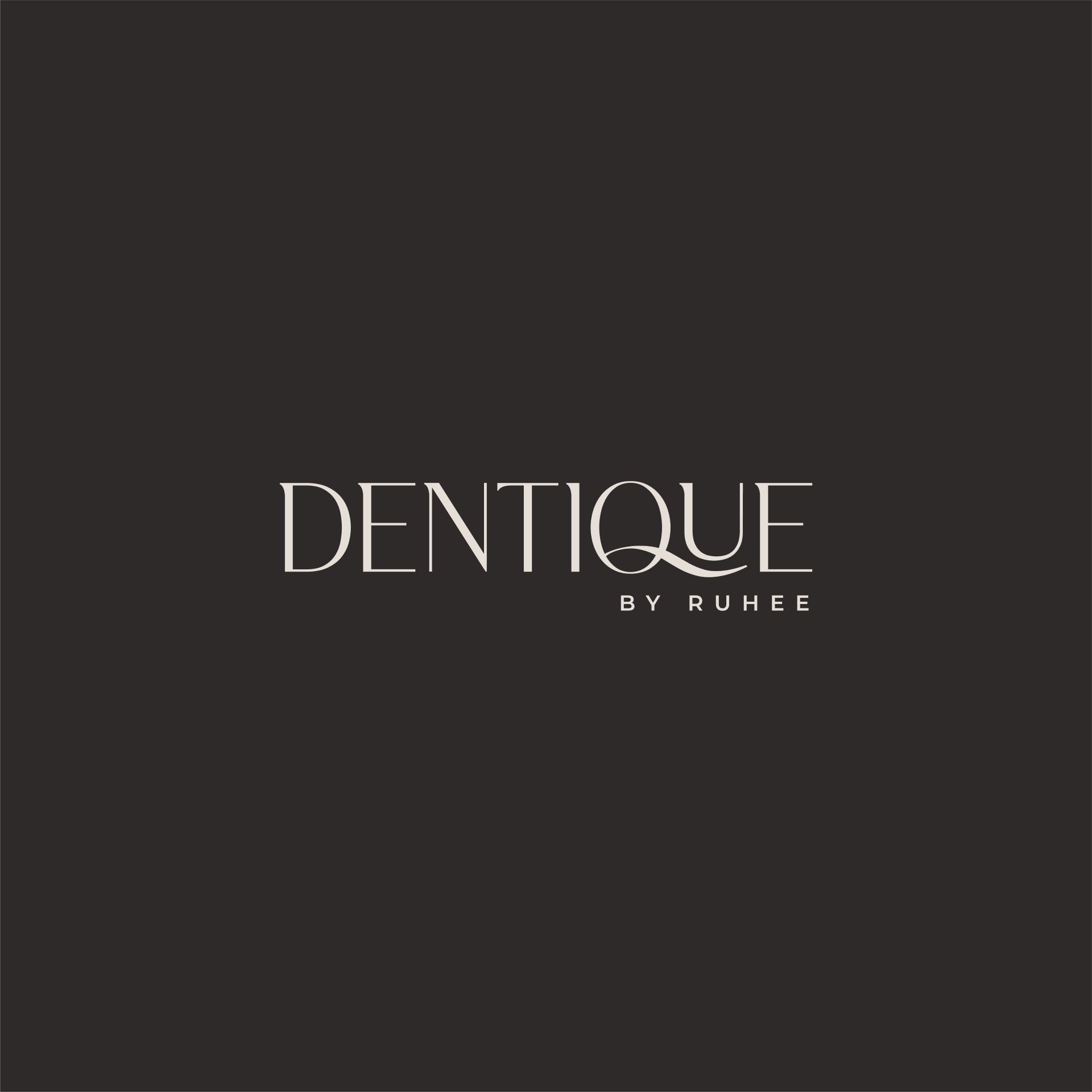 Dentique by Ruhee - Logo
